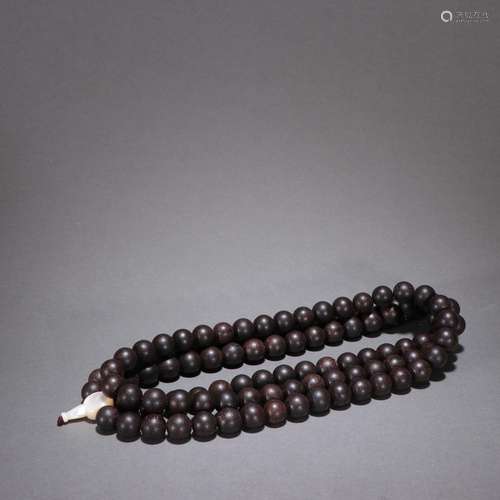 - old medicine heavy round pearl 108 beads.Specification: be...