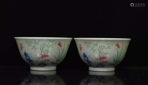 , color flower cup a pair of black bone, level 5 ㎝, diameter...