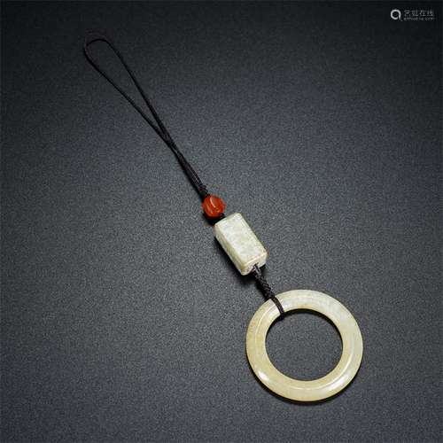 Just MouYuHuan hetian jade pendant, the quality of the jade ...