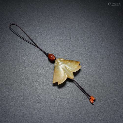 Hetian jade cicadas flying pendant, the quality of the jade ...