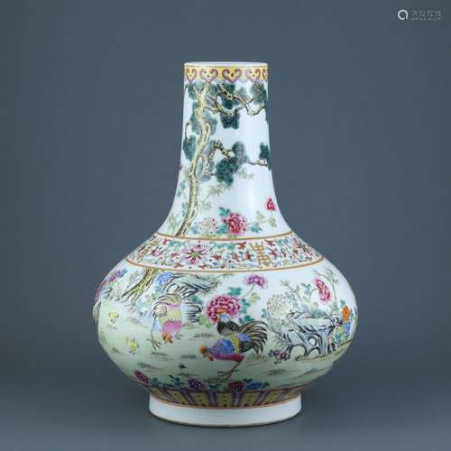 Xuantong - pastel family 茡 wil bottlesHighly 32 cm, diamete...