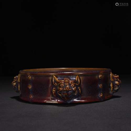 Chienchung masterpieces by paragraph rose violet glaze beast...