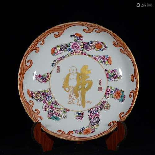 Pastel flower life of carriage antique antique ancient porce...