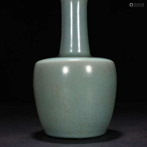 Your kiln azure glaze paper mallet bottle 24 x 11 cm