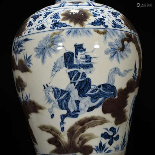 Under the blue and white youligong Xiao Heyue after han xin ...