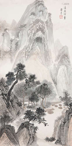 潘素(1915-1992)溪山深秀