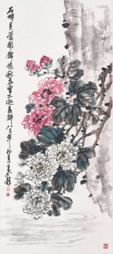 王个簃(1896-1988)富贵锦绣图