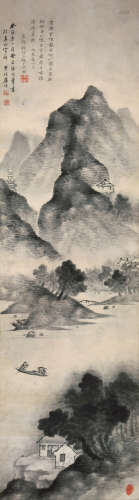 屠倬(1781-1828)云山雨意图