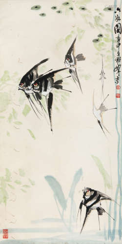 黄独峰(1913-1998)六如图