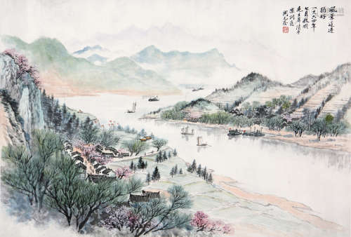 周元亮(1904-1995)风景这边独好