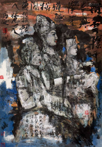 王乃壮(b.1929)佛像