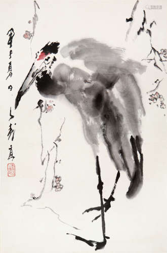 王子武(1936-2021)梅鹤同春