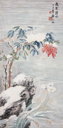 陆恢(1851-1920)岁寒清味