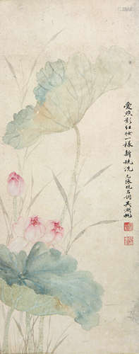 吴湖帆(1894-1968)荷花