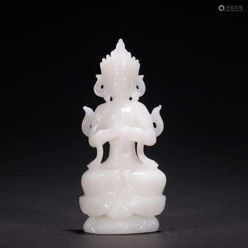 Hetian jade seed LiaoDu furnishing articles.Specification: h...