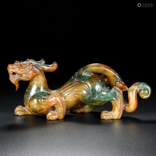 , hetian jade jade is exquisite, patina massiness, carver de...