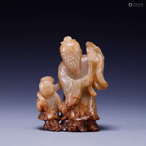 Hetian jade seed makings characters furnishing articles, siz...