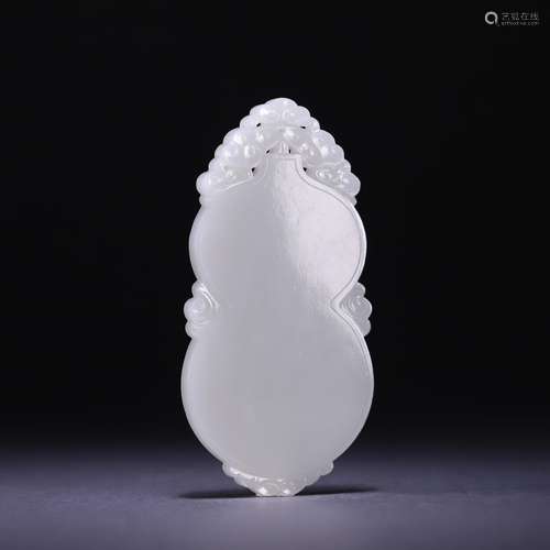 Hetian jade gourd brand, size: 9.6 * * * * 4.8 0.5 cm, 54.1 ...