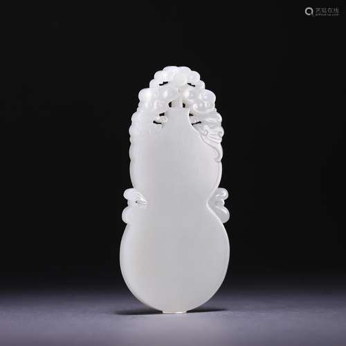 Hetian jade gourd brand, size: 10.5 * * * * 5.0 0.5 cm, weig...