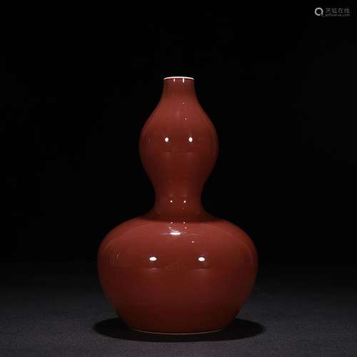 The red glaze bottle gourd 23 ✘ 17 cm in 2100