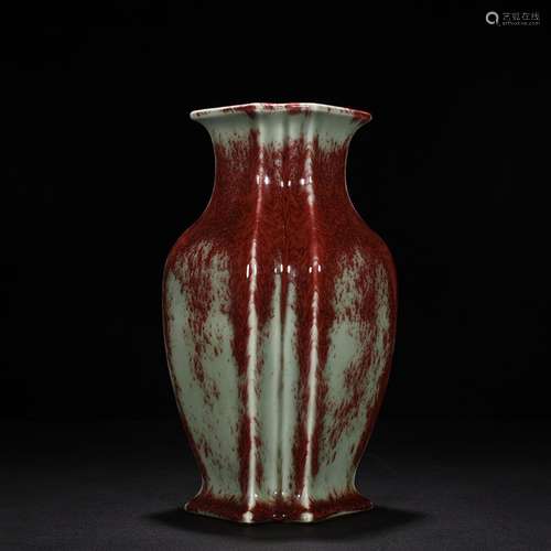 Pea green glaze yao getting the red fangsheng bottle 31 4500...