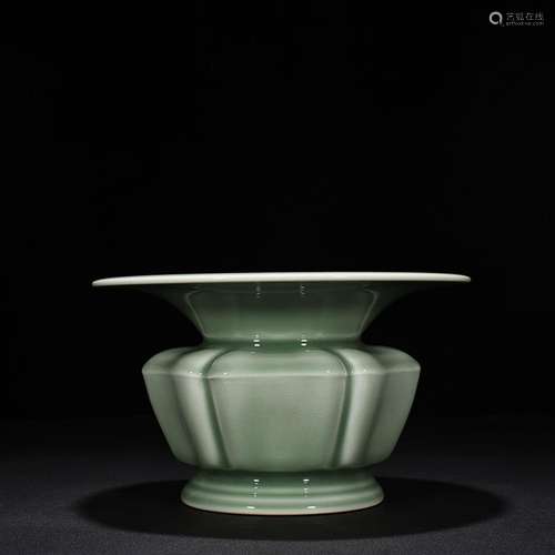 Pea green glaze slag hopper 12 5400 * 22 cm