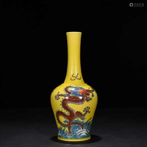 Yellow dragon grain bell jar to fight a bell 24 2400 * 10.5 ...