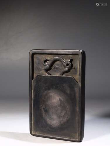 Longnu's poems sifang inkstone, violet endSpecification:...