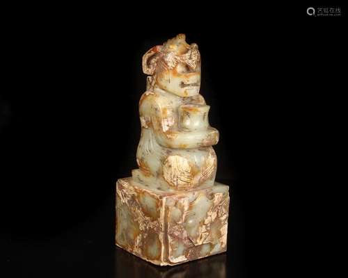 Motif, chow tai hetian jade noble decree furnishing articles...