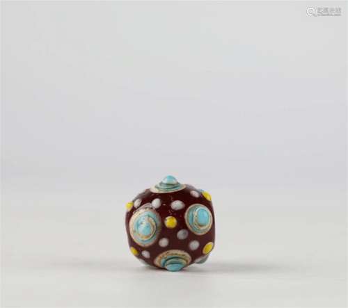 Ancient Chinese glass beads