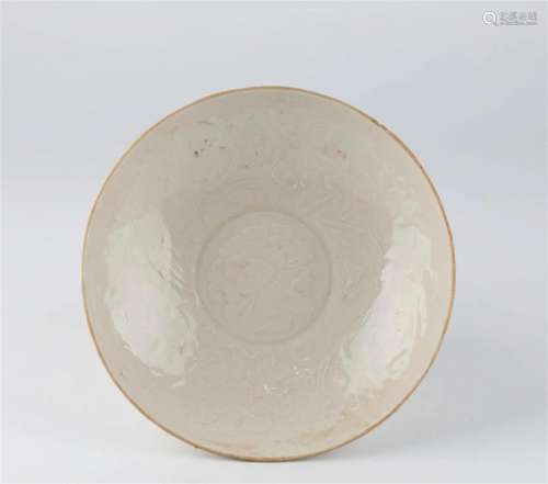 ancient China Ding kiln porcelain bowl