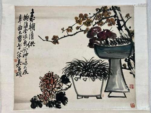 Wu Changshuo, Chinese ink painting