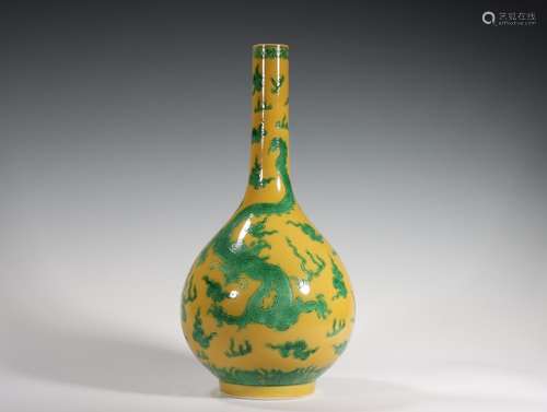 , and "theemperoryears" yellow glaze green color Y...