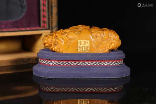 ,imperial shou tian sealSize, weighing 606 g 4.5 cm high 6.5...