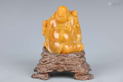 , shou tian maitreyaSize, 12 cm high 9.5 cm wide weighs 1103...