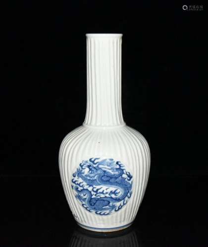 Blue and white dragon melon leng bottle 27.8 ✘ cm1200 13
