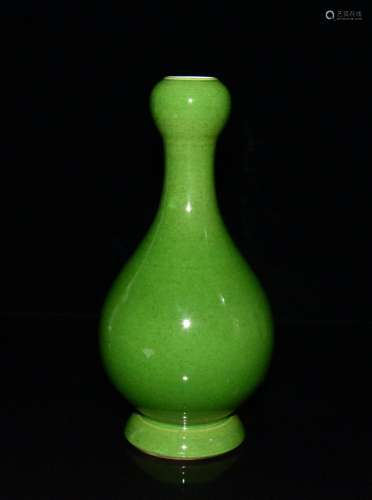 Apple green glaze bottle x10.5 22.3 cm garlic, 1100