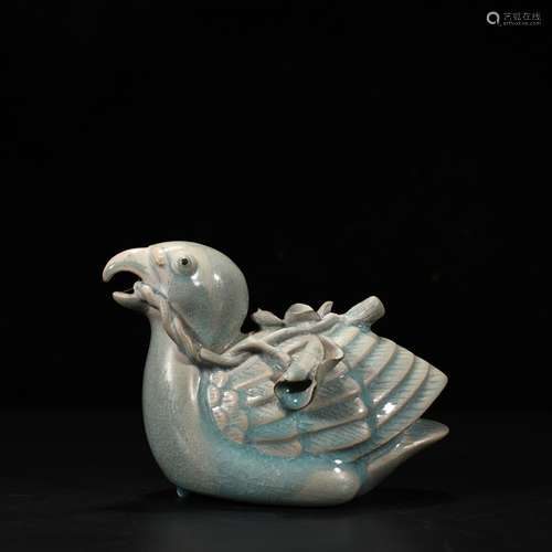 Your kiln azure glaze quail YanDi 10 cm * 14, 900