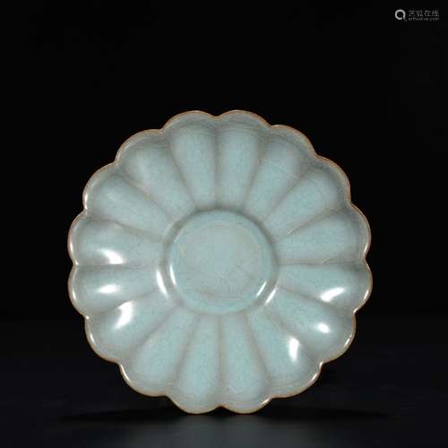 Kiln chrysanthemum disc plate of 3.5 cm * 18 900