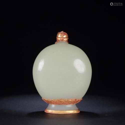 : hetian okhoSize: 8.3 cm wide and 4.1 cm high 11.5 cm weigh...