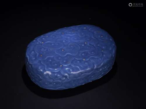 : pulse - taking the azure glazeSize: 17.3 cm wide and 12.1 ...