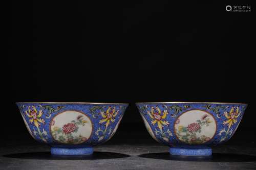 Sweeping light-year: pick flowers blue windowbowl at the bot...