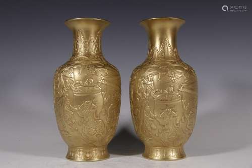 : carved gold sima guang hit 26 cm diameter cylinder height ...