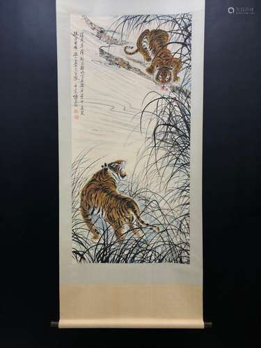 Zg Sma, fine paper tiger, x136 65.5 centimeters