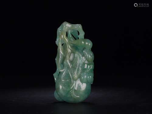 :jade fu lu to piecesSize: 3.0 cm wide and 2.2 cm high 6.3 c...