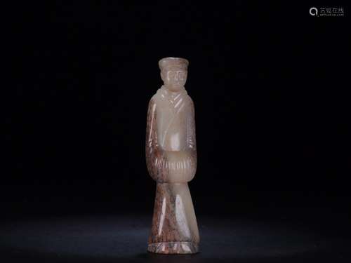 : ancient jade figures furnishing articlesSize: 2.3 cm wide ...