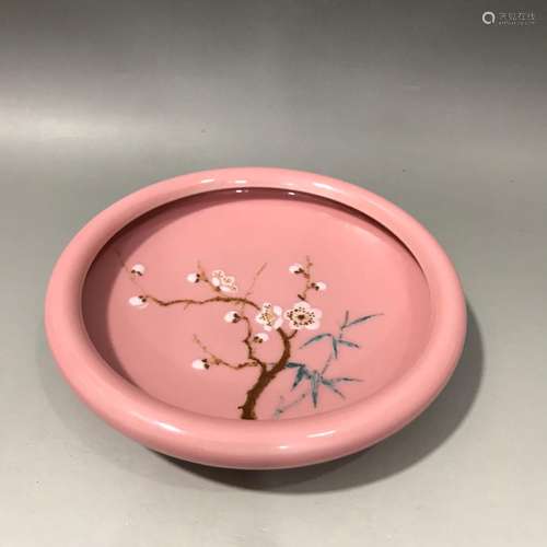 Factory goods under the pink glaze glaze color causeway to w...