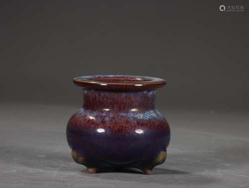 Small incense burner, jun porcelainSize, 6 cm diameter 6 cm ...