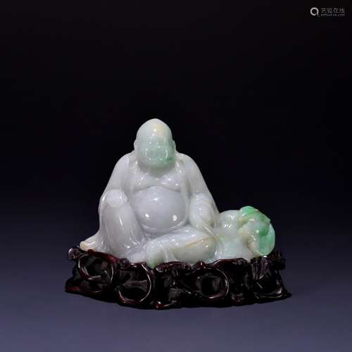 Jade maitreya furnishing articles, size: 9.4 * * * * 5.8 6.4...