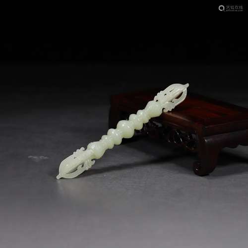 multiplier, hetian jade 1.7 cm long and 13.5 cm in diameter ...